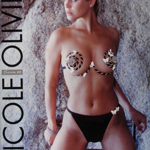 Nicole Olivier RARE butterfly bikini set - Picture 7 of 7